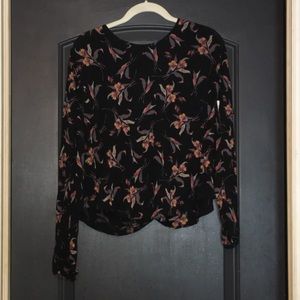 free people Long Sleeve Top sz M